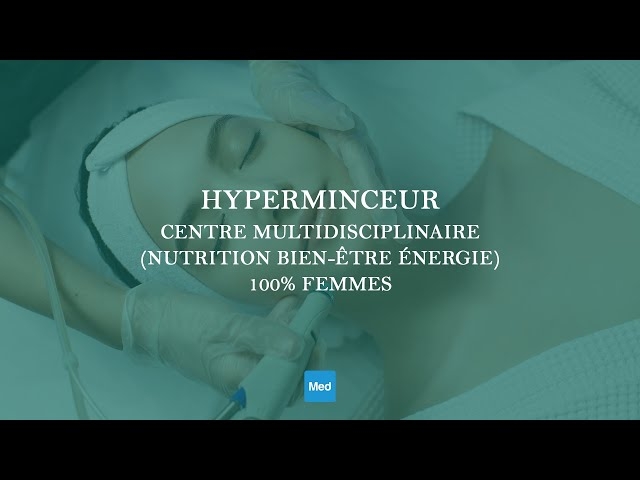 Video hyperminceur centre multidisciplinaire ( nutrition bien-être énergie) 100% femmes