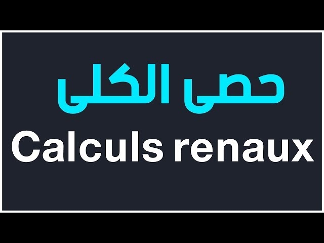Video Calculs rénaux 