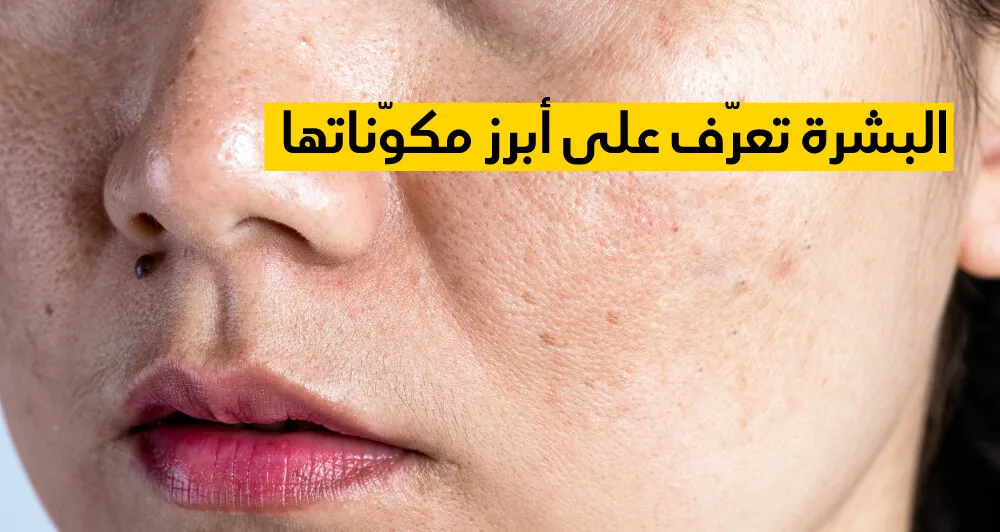 البشرة تعرّف على أبرز مكوّناتها