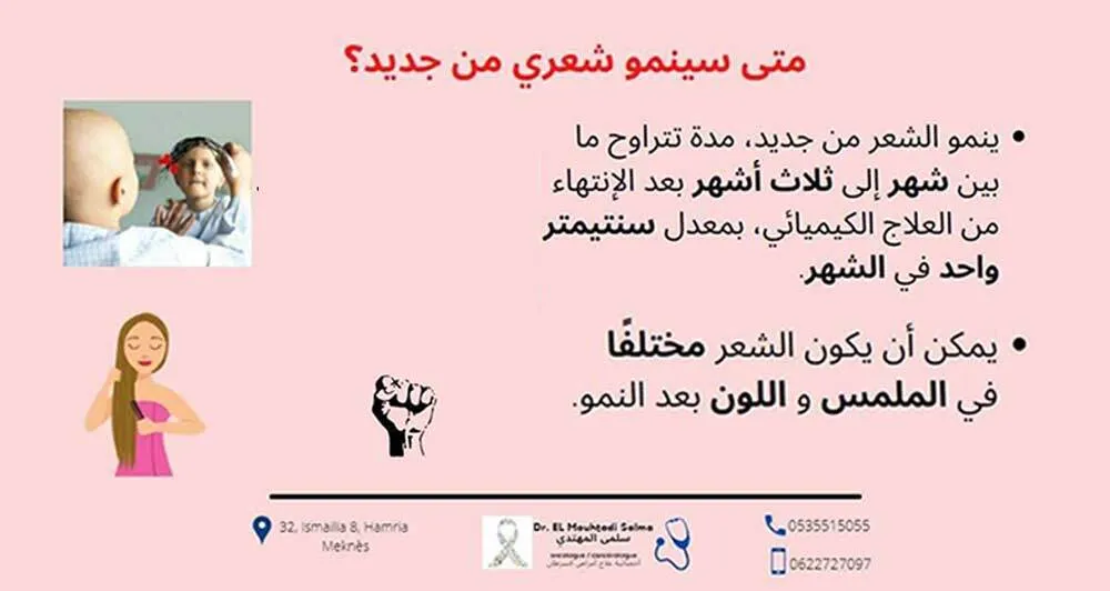 متى يحدث تساقط الشعر