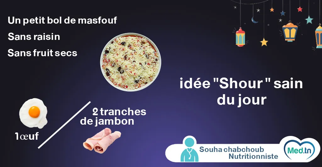 idée Shour sain du jour