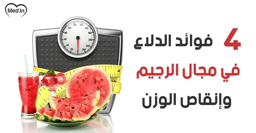 4 فوائد  الدلاع في مجال الرجيم وإنقاص الوزن 