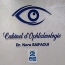 Dr Nora Saifaoui Ophthalmologist