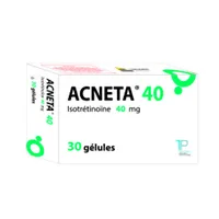 ACNETA 40 40mg Gél. Bt 30