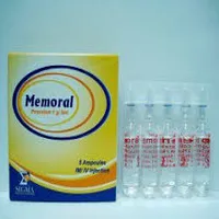 Memoral 1gm/5ml 5 amp