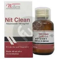 Nit clean 100mg/5ml pd. for oral susp. 60 ml