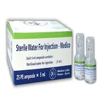 Sterile water for inj. 5 ml