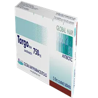 Targofloxin 750 mg  5 f.c.tab