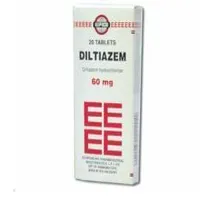 Deltiazem 60mg 20 tab