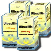 Ultracillin 1500mg vial