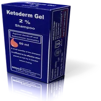 Ketoderm 2% gel 60 gm shampoo