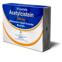 Acetylcictein 600 mg 10 eff. instant gran. sachets