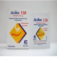 Aciloc 150mg eff.granules 5 sachets