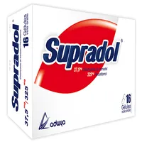 SUPRADOL 37,5mg/325mg Gél. Bt 16