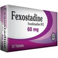 Fexostadine 60 mg 20 tabs