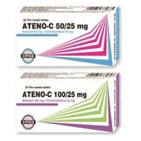 Ateno-c 50/25mg 20 tab