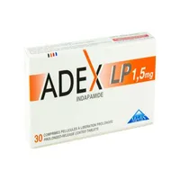 ADEX LP 1.5mg Comp. à Libération Prolongée Bt 30