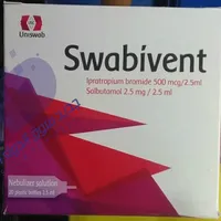Swabivent nebulizer soln. 20 amp. 2.5ml