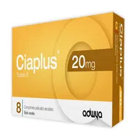 CIAPLUS 20mg Comp.Pell. Bt 8