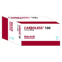 CARBOLESS 100mg Comp.Séc. Bt 90