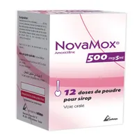 NOVAMOX 500mg/5ml Pdre. Susp. Or. Fl 60ml