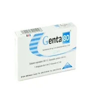 GENTA 80 80mg Sol.Inj. Bt 1/2ml