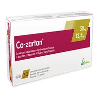 CO-ZARTAN 50mg/12.5mg Comp.Pell.Séc. Bt 30