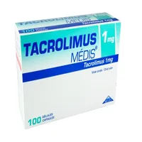TACROLIMUS MEDIS 1mg Gél. Bt 100