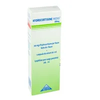 HYDROCORTISONE MEDIS 100mg Pdre. P. Prép. Inj. Bt 1Fl +Solv./2ml