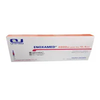 ENOXAMED 4000UI Anti Xa/0.4ml Sol. Inj. Bt 2Ser Pré-remplies/0.4ml