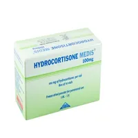 HYDROCORTISONE MEDIS 100mg Pdre.Prep.Inj. Bt 10Fl