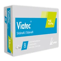VIATEC 25mg Comp.Pell. Bt 8