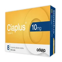CIAPLUS 10mg Comp.Pell. Bt 8