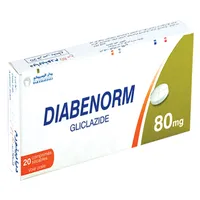DIABENORM 80mg Comp.Séc. Bt 20