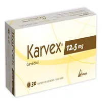KARVEX 12.5mg Comp. Sec. Bt 30