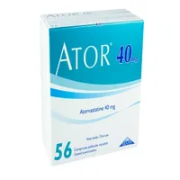ATOR 40mg Comp. Pell. Bt 56