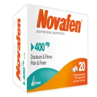 NOVAFEN 400mg Comp.Pell. Bt 20