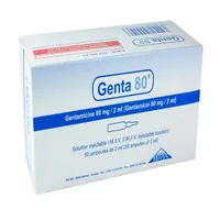 GENTA 80 80mg Sol.Inj. Bt 50/2ml