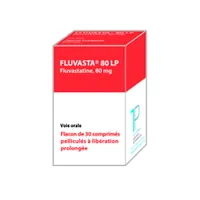 FLUVASTA 80 LP 80mg Comp. à Liberation Prolongée Bt 30