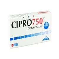 CIPRO 750 750mg Comp enr Bt 14