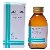 ALBUTOL 2mg/5ml Sirop Fl 150ml