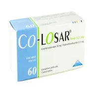CO-LOSAR 50mg/12.5mg Comp. Pell. Bt 60