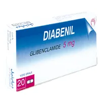 DIABENYL 5mg Comp.Séc. Bt 20