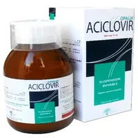 ACICLOVIR OPALIA 8% Susp.Buv. Fl 125ml