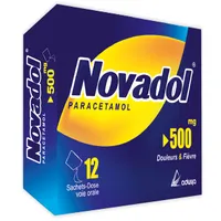 NOVADOL 500mg Pdre.Sol.Or. Bt 12Sach.