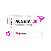 ACNETA 20 20mg Gél. Bt 30