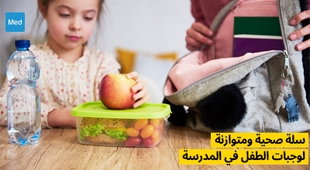Magazine سلة صحية ومتوازنة لوجبات الطفل في المدرسة