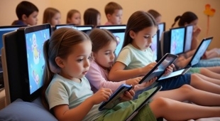 Makaleler الاستخدام الموجه للشاشات لدى الأطفال 