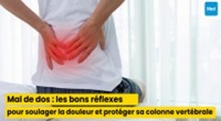 Magazine Mal de dos : les bons réflexes pour soulager la douleur et protéger sa colonne vertébrale