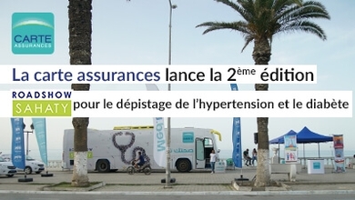 La carte assurances lance la 2ème édition de sa caravane santé pour le dépistage de l